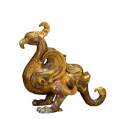 AN IMPRESSIVE BRONZE PARTLY GI