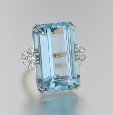 An Impressive Ladies' Aquamarine