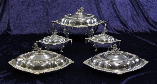 An impressive suite of five