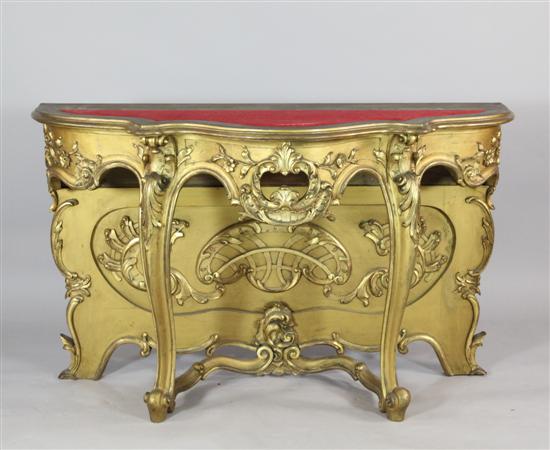 An impressive Victorian carved