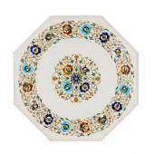 AN INDIAN AGRA PIETRA DURA MAR