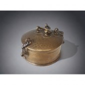 AN INDIAN BRASS BETEL PANDAN B