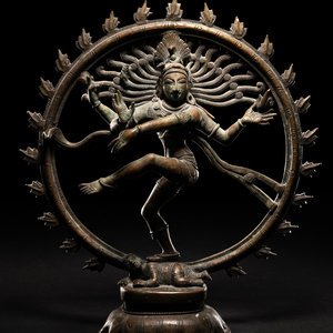 An Indian Bronze Figure of