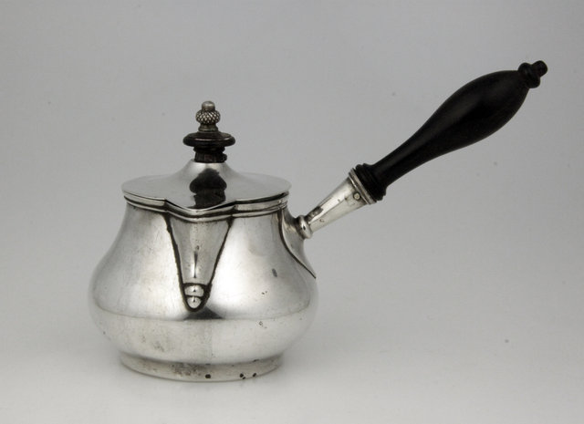 An Indian-colonial silver brandy