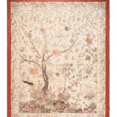 An Indian Export Chintz 'Tree