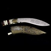 AN INDIAN KUKRI SHORT SWORD An