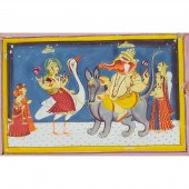 An Indian Miniature Painting o