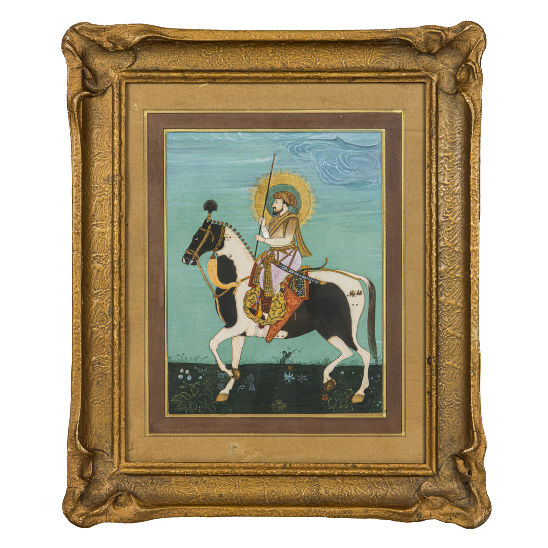AN INDIAN MINIATURE PAINTING OF