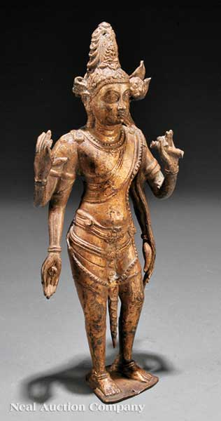 An Indian or Southeast Asian Gilt