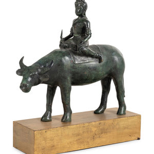 An Indian or Southeast Asian Bronze