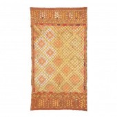 AN INDIAN PUNJAB PHULKARI SILK