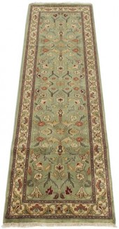 An Indian Sage Green Kashan Ru