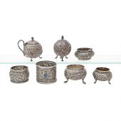 An Indian silver spherical rep