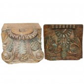 An Indian Teak Architectural H