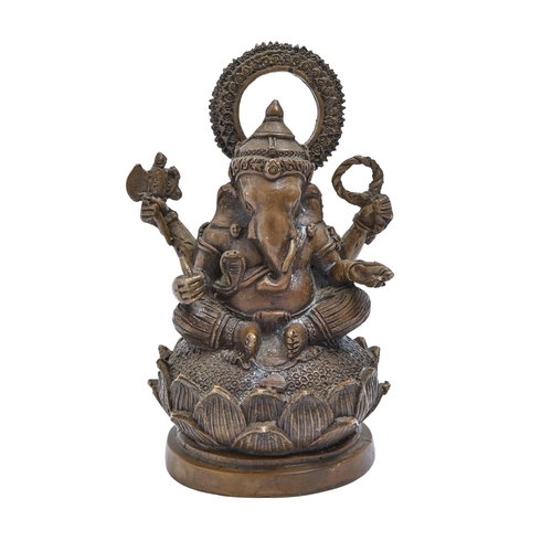 An Indian votive bronze sculpture