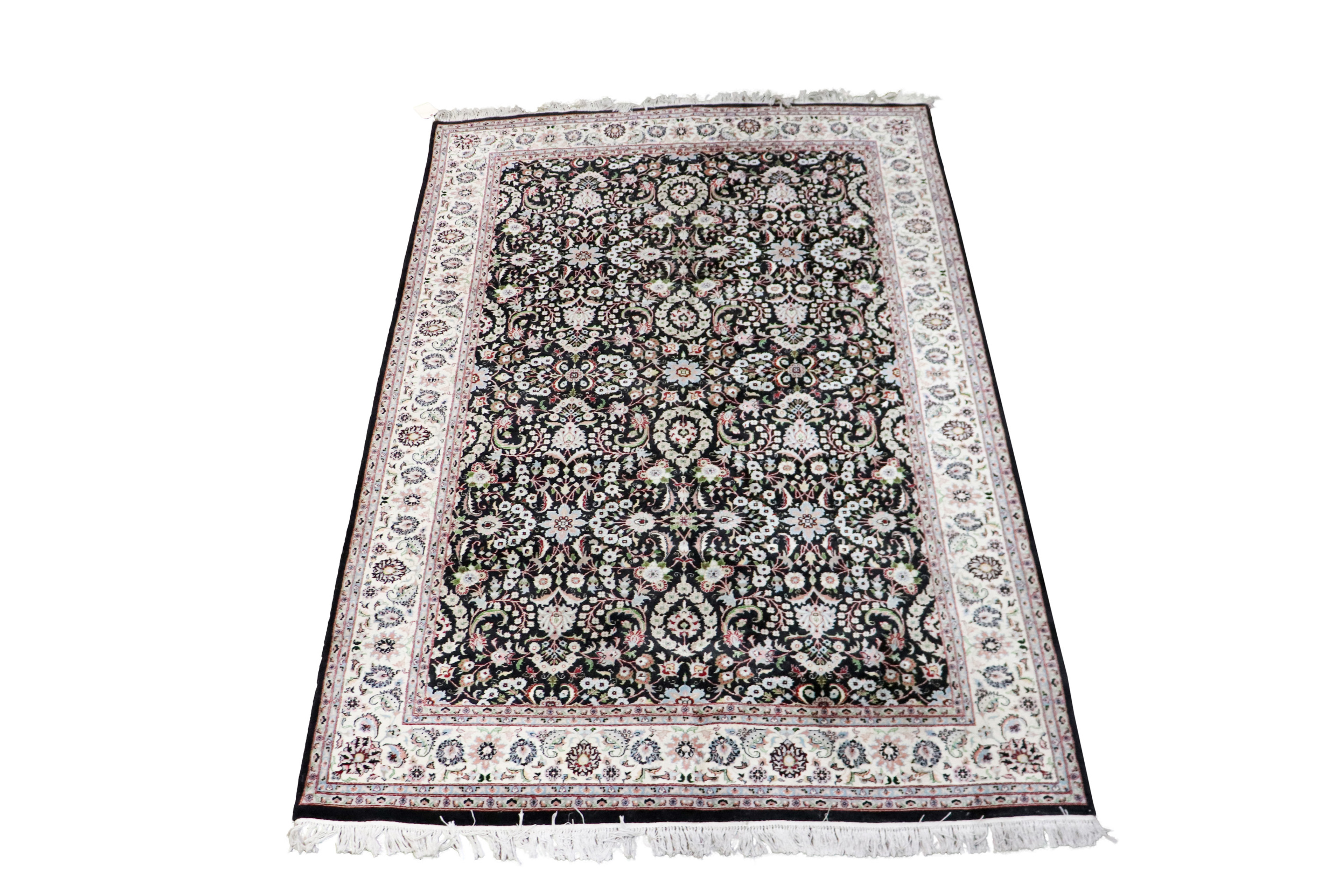 AN INDO KASHAN CARPET An Indo