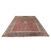 AN INDO KASHAN CARPET An Indo