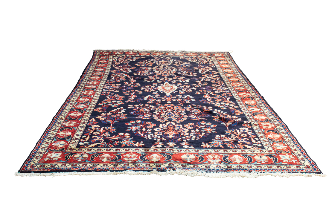 AN INDO MAHAL CARPET, 10'4" X