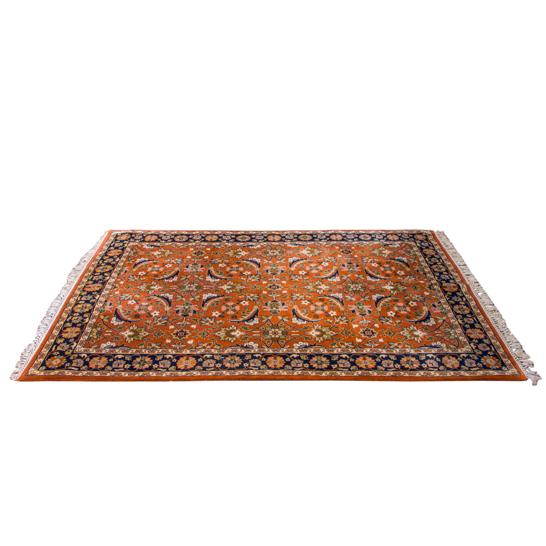AN INDO MAHAL CARPET 5'8" X 8'11"