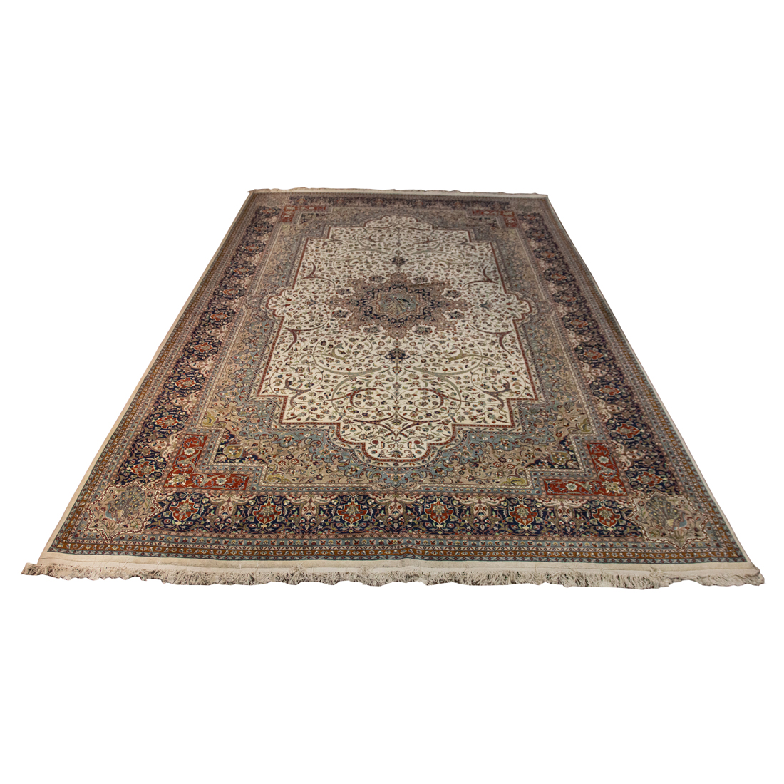 AN INDO TABRIZ CARPET An Indo