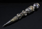 An Indo-Tibetan silver parcel