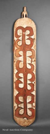 An Indonesian Asmat Carved and