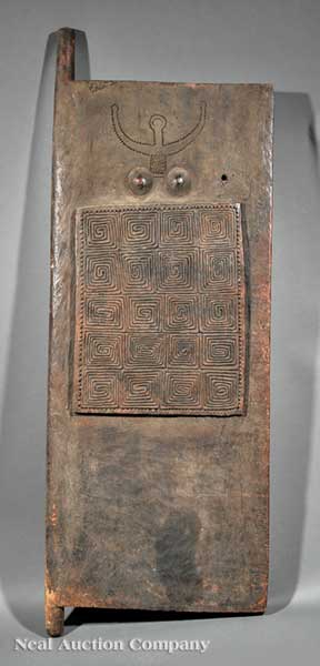 An Indonesian Carved Wood Granary