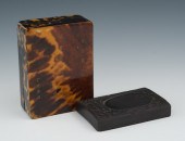 An Inkstone in a Tortoiseshell