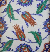 An intact Iznik polychrome 'tu