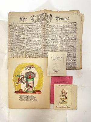 An interesting group of ephemera