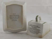An interesting small WW I ceramic