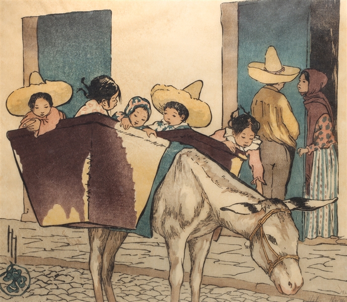 "An Interlude," 1912, by Helen Hyde