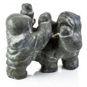 AN INUIT BASALT GROUP OF TWO E