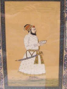 An Iranian miniature of a