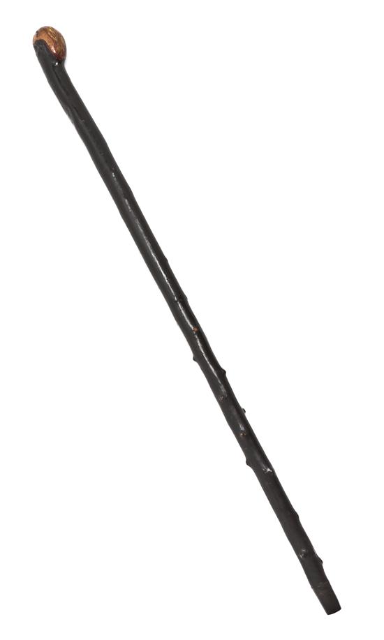 An Irish Blackthorn Shillelagh