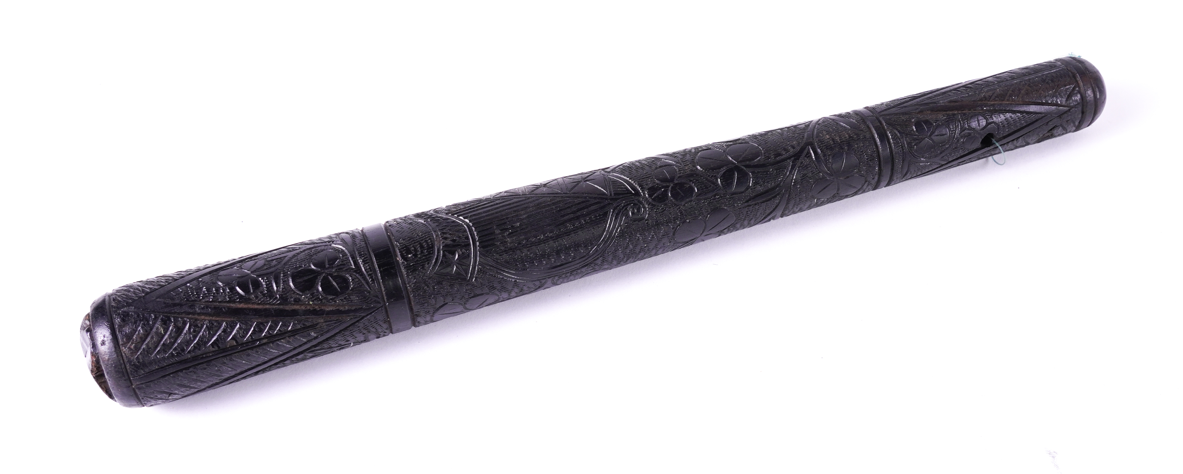 AN IRISH BOG OAK TRUNCHEON Early