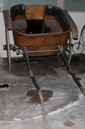 An Irish governess cart by O'N