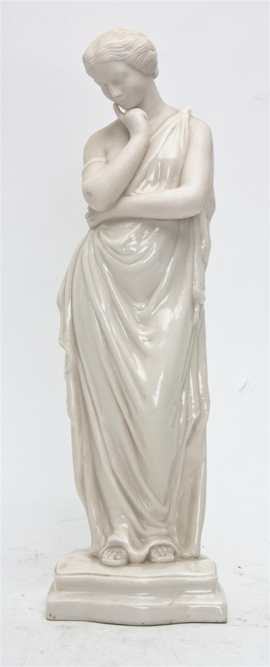 An Irish Porcelain Figure depicting