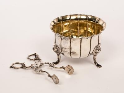 An Irish silver and silver gilt