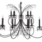 An Iron Chandelier from the Ho
