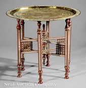 An Islamic Cairoware Tray and