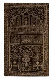 AN ISLAMIC EMBROIDERED TAPESTR
