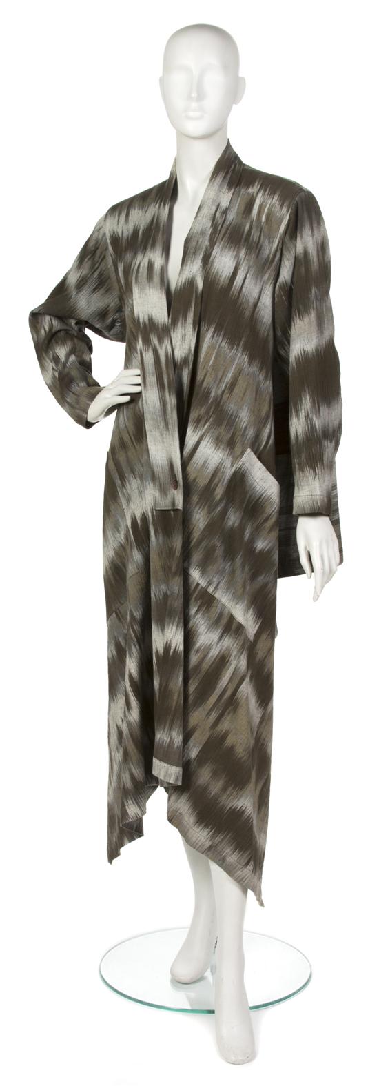 An Issey Miyake Ikat Jacket in a