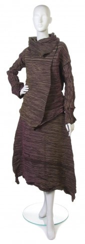 An Issey Miyake Iridescent Ple
