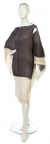 An Issey Miyake Tricolor Pleat