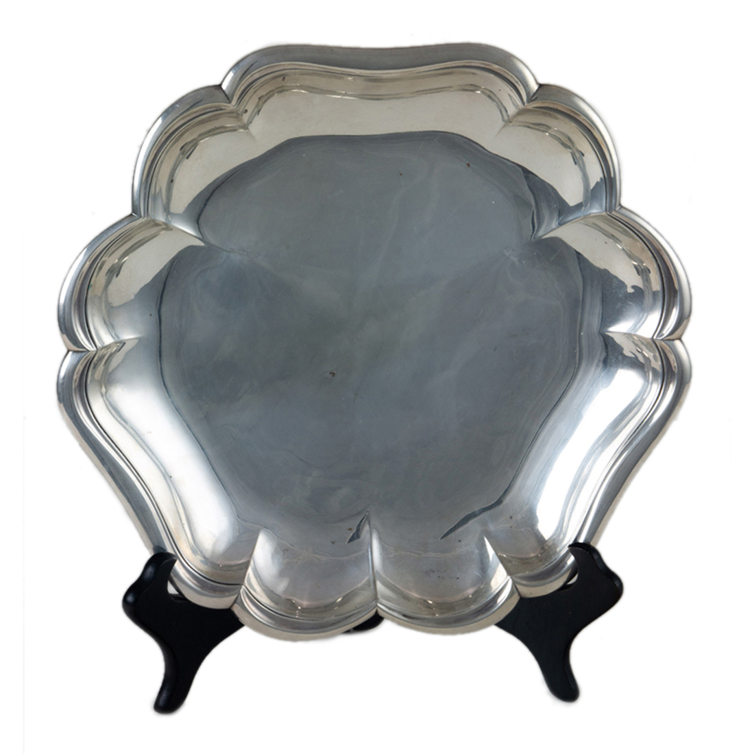 AN ITALIAN .800 SILVER TRAY,