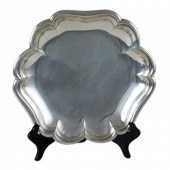 AN ITALIAN .800 SILVER TRAY, R