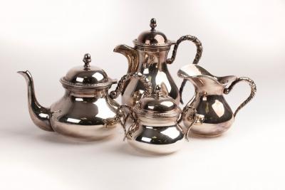 An Italian .800 standard silver