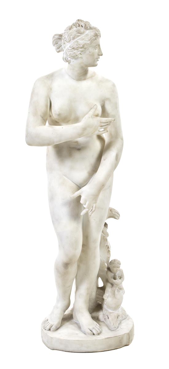 An Italian Alabaster Figure