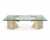 AN ITALIAN ARTEDI TRAVERTINE C